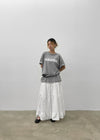 Shakings Tiered Long Skirt