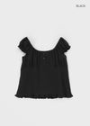 Teams Two-Way Frill Short Sleeve Blouse