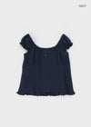 Teams Two-Way Frill Short Sleeve Blouse