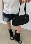 Worit Nylon Baguette Shoulder Bag