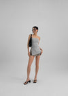 Sering Camo Low-Waist Mini Skirt Pants