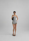 Sering Camo Low-Waist Mini Skirt Pants