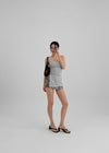 Sering Camo Low-Waist Mini Skirt Pants