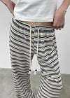 Ethnic Stripe Knit Pants