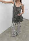 Ethnic Stripe Knit Pants