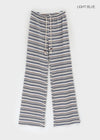 Ethnic Stripe Knit Pants