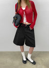 Camang Summer Frill Strap Open Cardigan