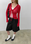 Camang Summer Frill Strap Open Cardigan