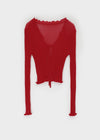 Camang Summer Frill Strap Open Cardigan