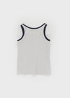 Faitke Contrast Sleeveless Top