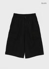 Laton Bermuda Cotton Cargo Pants