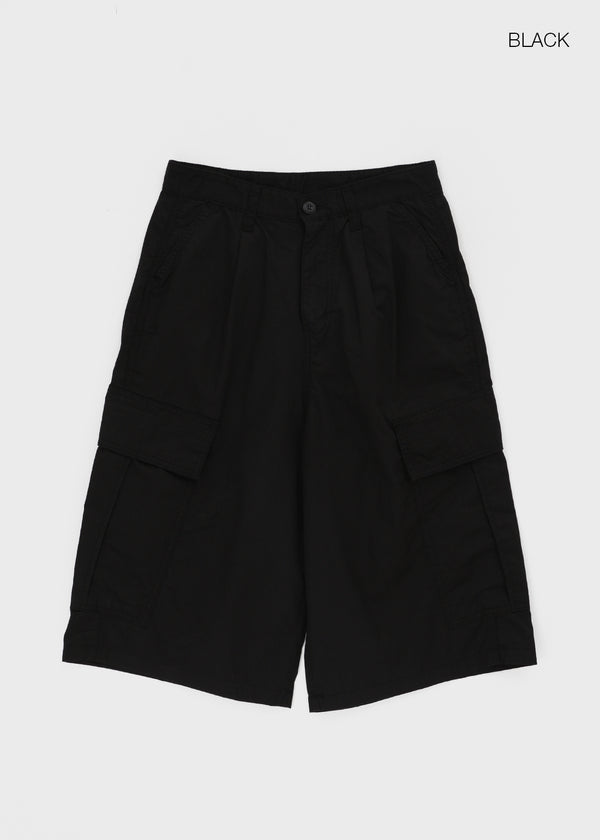 Laton Bermuda Cotton Cargo Pants