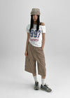 Codemme Lettering One Shoulder Tee