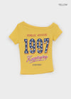 Codemme Lettering One Shoulder Tee
