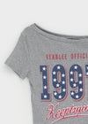 Codemme Lettering One Shoulder Tee