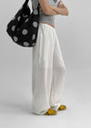 Curveuner Banding Strap Wide Pants