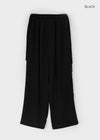 Curveuner Banding Strap Wide Pants