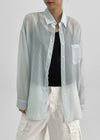 Racount Sheer Summer Oversized Shirt