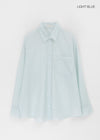 Racount Sheer Summer Oversized Shirt