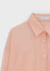 Racount Sheer Summer Oversized Shirt