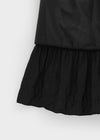 Juviner Banding Frill Midi Skirt