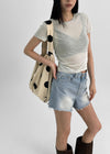 Claben Sheer Round Tee