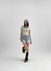 Claben Sheer Round Tee
