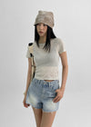 Claben Sheer Round Tee