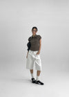 Furanku Cotton Carpenter Bermuda Pants