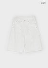 Furanku Cotton Carpenter Bermuda Pants