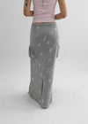 Forenz Star Cargo Maxi Long Skirt