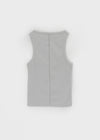 Padelin Seam Ribbed Sleeveless Top