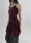 Kmo Strap Flare Mini Dress