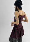Kmo Strap Flare Mini Dress