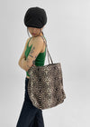 Evron Leopard Big Shoulder Bag