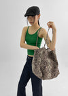 Evron Leopard Big Shoulder Bag