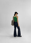 Ramoca Ribbed Sleeveless Top