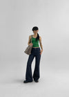 Ramoca Ribbed Sleeveless Top