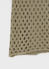 Disella Net Knit Long Sleeveless Top