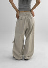 Kuwa carpender vintage wide pants