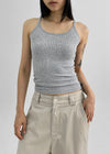 Ramoca Ribbed Sleeveless Top