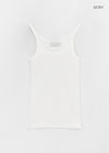Ramoca Ribbed Sleeveless Top