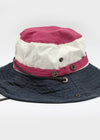 Billo Strap Washed Contrast Bucket Hat