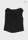 Rolly Two Way Strap Sleeveless Blouse