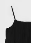 Lubarik Punching Sleeveless Long Dress