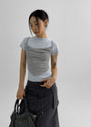 Zenbaro Nylon Cargo Long Skirt