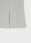 Zenbaro Nylon Cargo Long Skirt