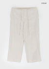 Mohin Button Stripe Strap Pants
