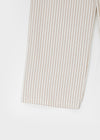 Mohin Button Stripe Strap Pants