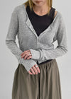 Flat Eyelet Summer Crop Cardigan